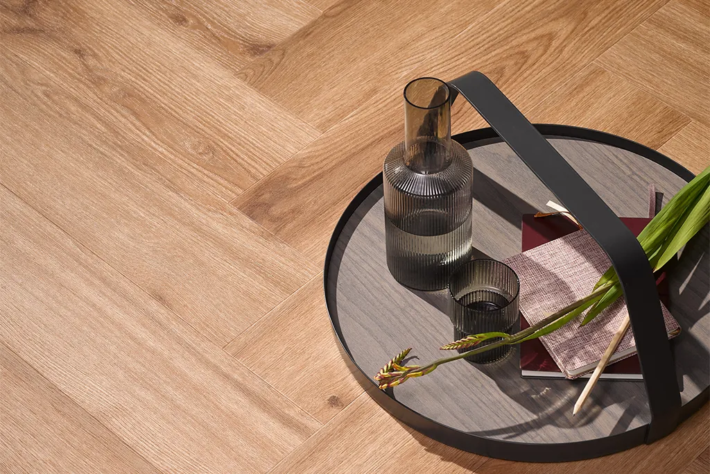 Tarkett Delicate Oak toffee pvc vloer