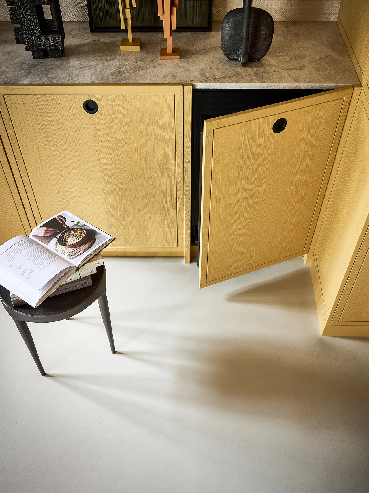 Forbo Marmoleum vtwonen VTW120 Truffle Basic warm middenbruine linoleumvloer